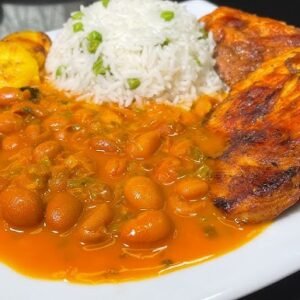 OPCION N° 2 - POLLO, MENESTRA, ARROZ Y LLAPINGACHO