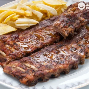 OPCION N° 21 - Costillas BBQ